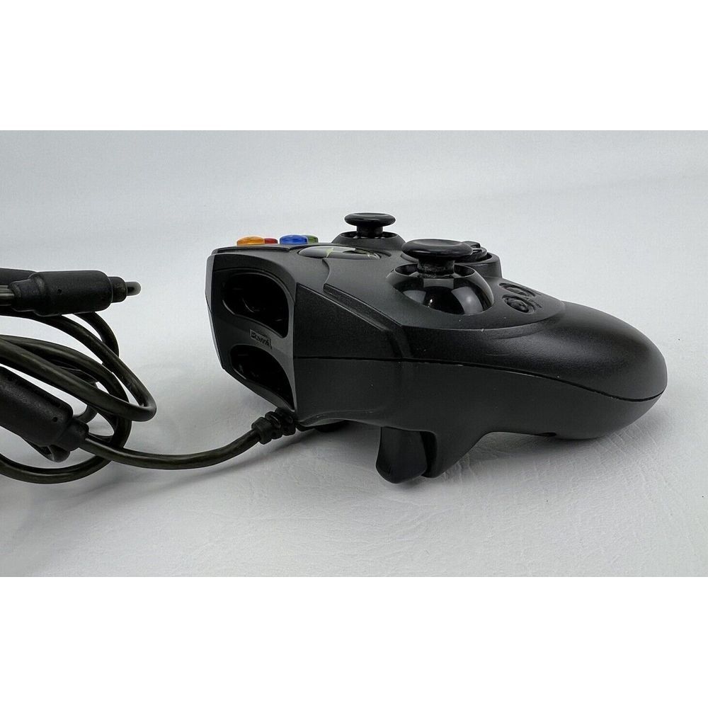 Original Wired Microsoft Xbox Controller S in Black No. X08-69873 - Picture 3 of 10